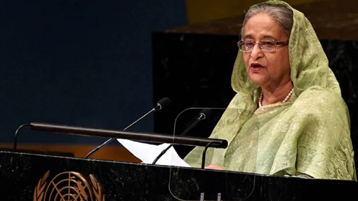 রোহিঙ্গা সমস্যার সমাধান মিয়ানমারের হাতে: জাতিসংঘে প্রধানমন্ত্রী