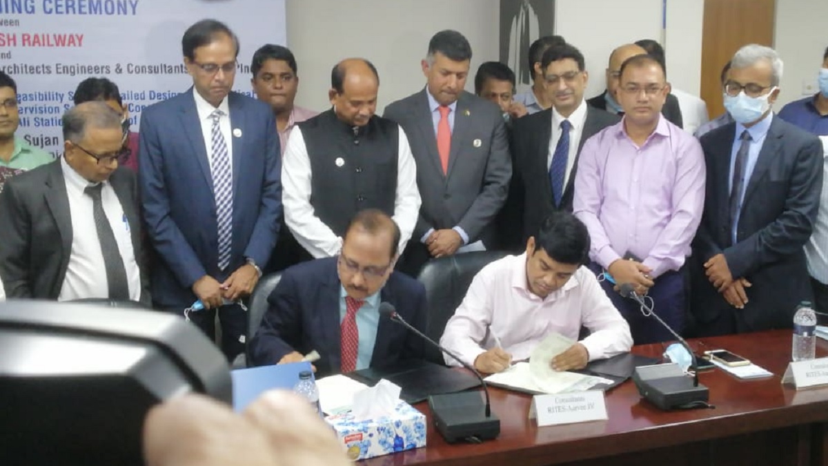 বাংলাদেশে রেলপথ নির্মাণ করবে ভারতীয় প্রতিষ্ঠান