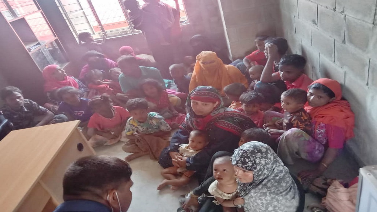 ভাসানচর থেকে পালানোর সময় ৩৫ রোহিঙ্গা আটক