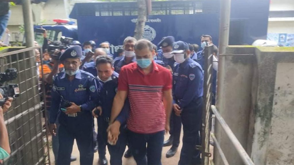 সিনহা হত্যা: চলছে সাক্ষ্য-জেরা, ওসি প্রদীপসহ ১৫ আসামি আদালতে