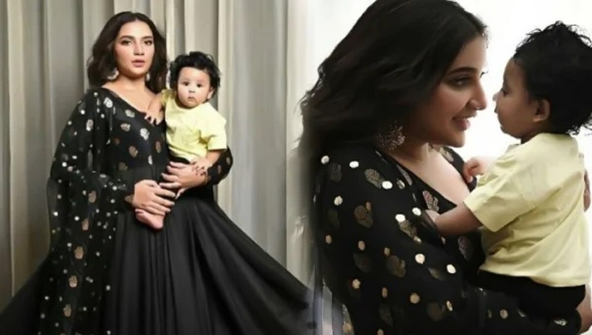 শরীরে মেদ এবং কোলে ছেলে নিয়ে ফের শুটিংয়ে ফিরছেন শুভশ্রী