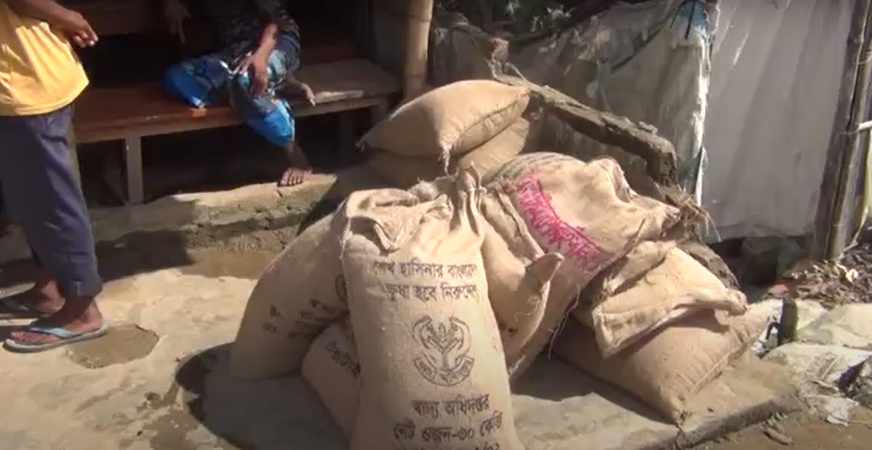 হবিগঞ্জে পাচারকালে ভিজিডির ৩৩ বস্তা চাল জব্দ, আটক ১