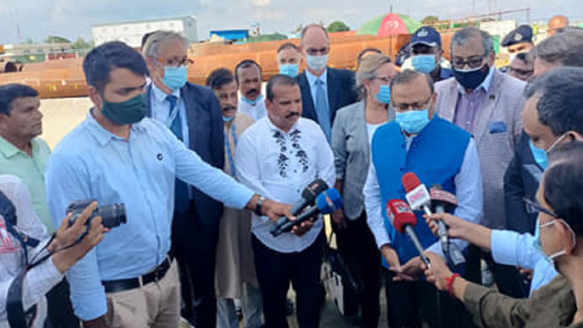 মেঘনা থেকে প্রতিদিন ৫০ কোটি লিটার পানি যাবে রাজধানীতে: মন্ত্রী তাজুল ইসলাম