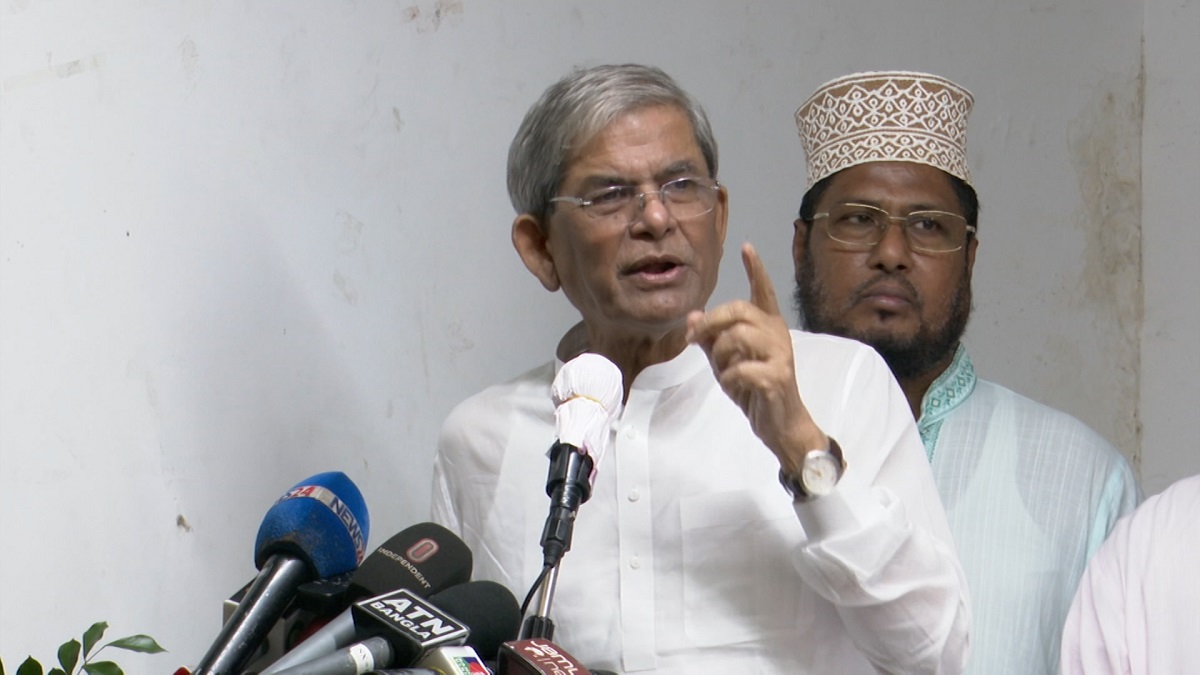‘নির্বাচন-নির্বাচন খেলা’ মানবে না বিএনপি: মির্জা ফখরুল