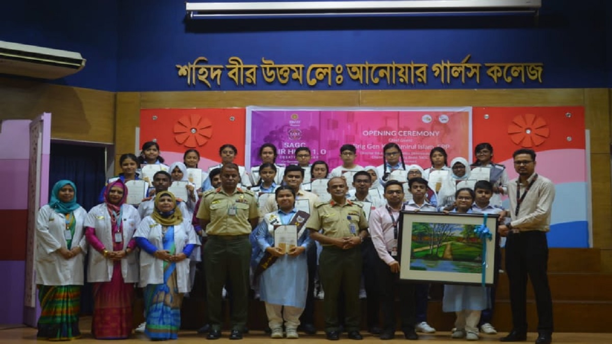 শিক্ষার্থীদের মাঝে প্রাণের স্পন্দন ফেরাতে ফ্লেয়ার হান্ট ফেস্টিভাল