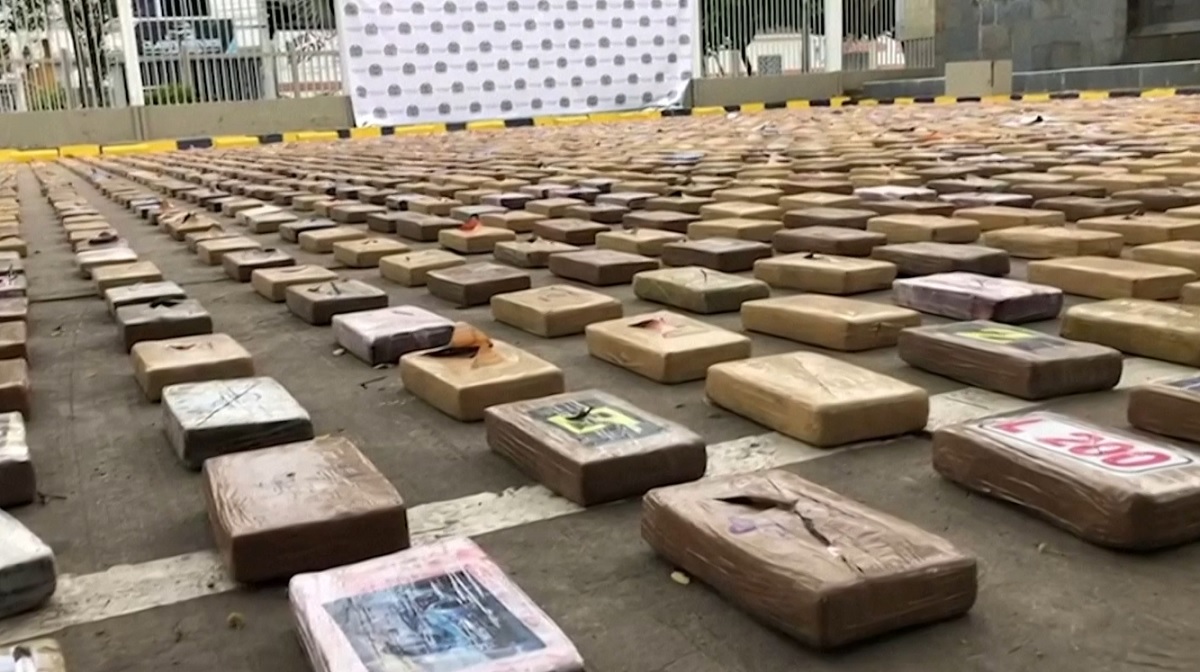 ১০ কোটি ডলারের কোকেন জব্দ করলো কলম্বিয়া