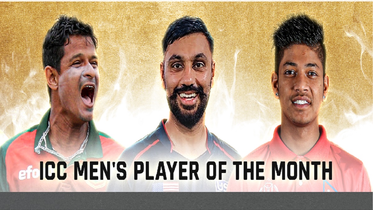 আইসিসির মাস সেরা খেলোয়াড় হওয়ার দৌড়ে নাসুম