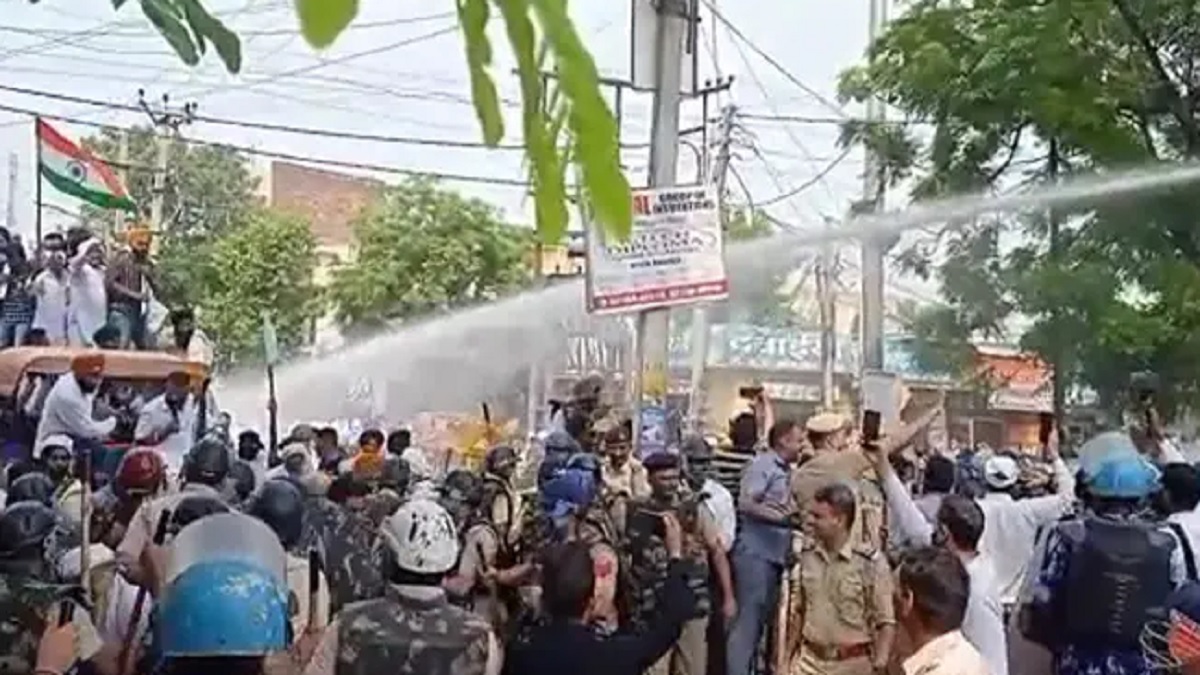 ভারতে ফের কৃষকদের সাথে সংঘর্ষ পুলিশের