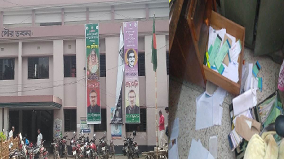 ঝিনাইদহে পৌরভবনে দুর্ধর্ষ চুরি, প্রহরী আটক