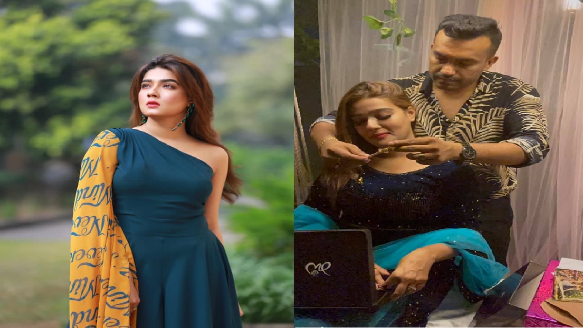 জন্মদিনে কচুরিপানা পেয়ে আপ্লুত মাহি