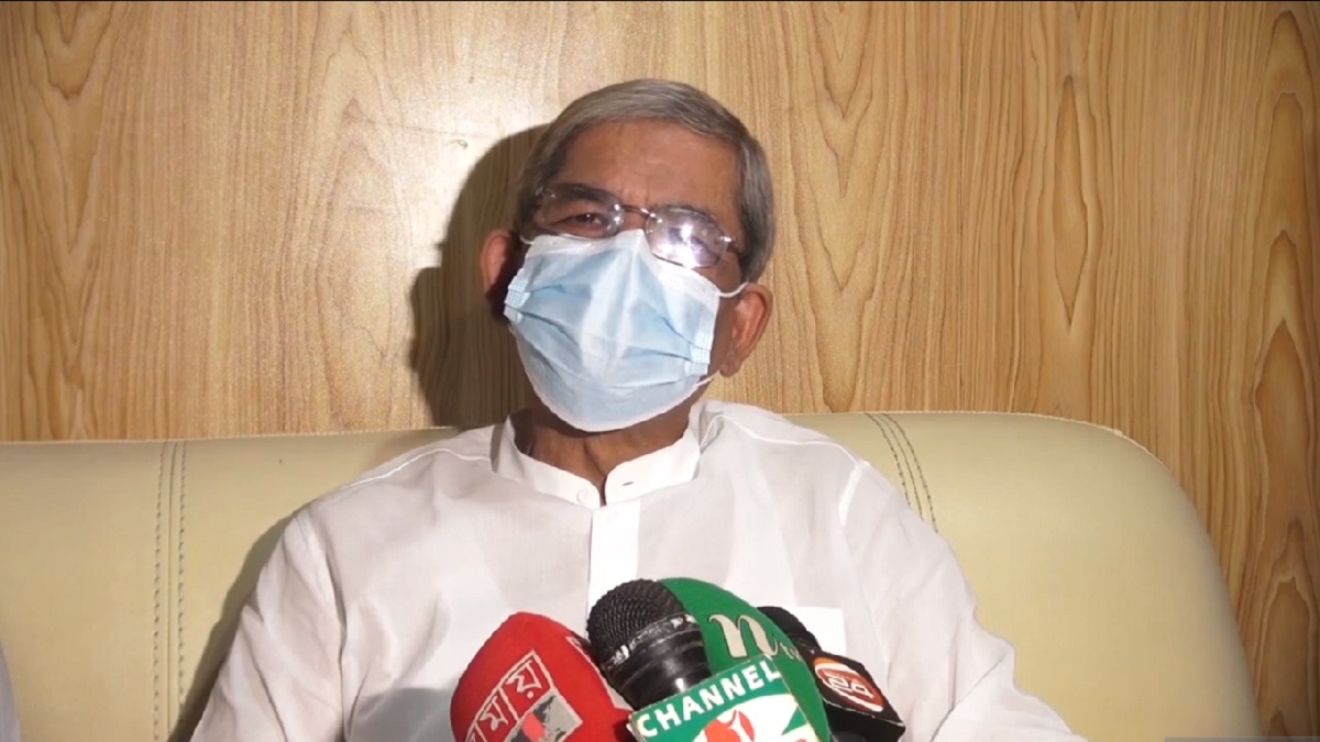 বর্তমান সরকারের অধীনে কোনো নির্বাচনে অংশ নেবে না বিএনপি: মির্জা ফখরুল