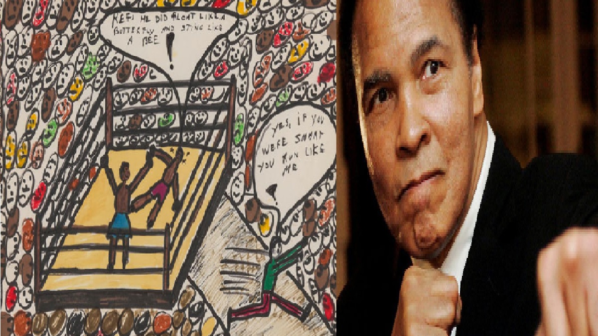 মোহাম্মদ আলীর আঁকা ছবি বিক্রি হলো ১০ লাখ ডলারে