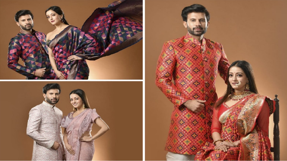 নিখিলের পছন্দের পোশাকে সাজলেন রাইমা