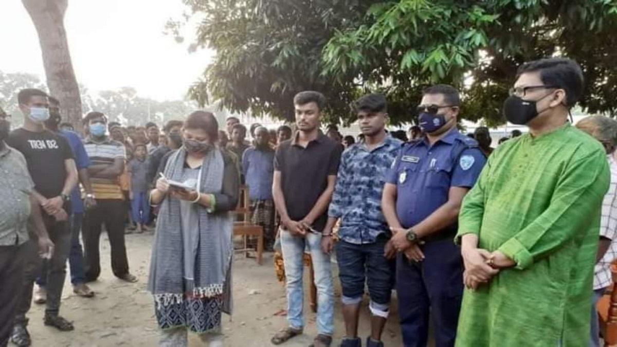 রাজবাড়ীতে ইভটিজিংয়ের দায়ে দুই যুবককে অর্থদণ্ড