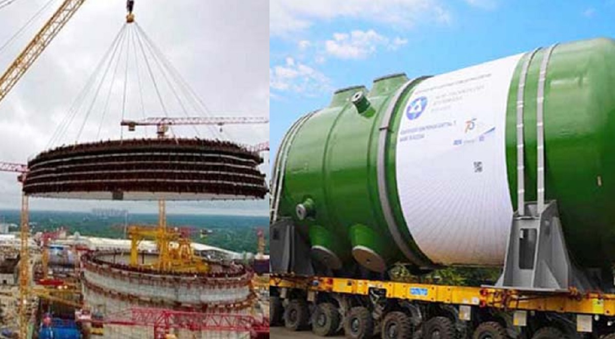 পরমাণু চুল্লিপাত্রের প্রথম ইউনিট স্থাপন করা হচ্ছে আজ