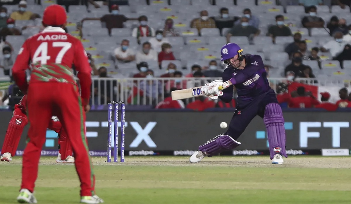 ওমানকে হারিয়ে সুপার টুয়েলভে স্কটল্যান্ড