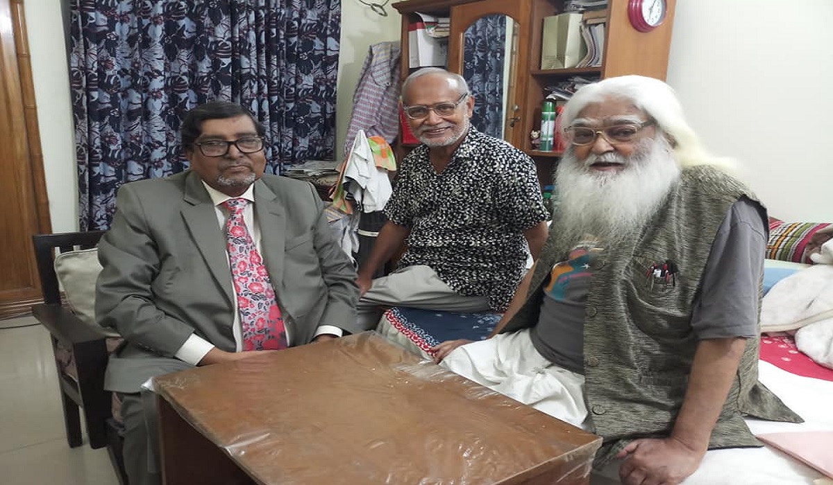 ৪৫ বছর পর সাক্ষাৎ সিরাজুল আলম খান ও মাহবুব তালুকদারের