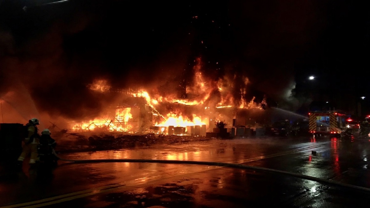 তাইওয়ানে ভয়াবহ অগ্নিকাণ্ডে নিহত ৪৬