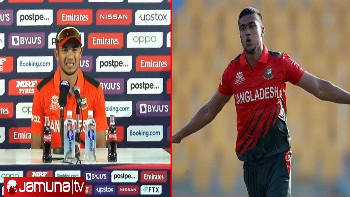 হাবিবুল বাশারের পর উইকেট নিয়ে মুখ খুললেন তাসকিন