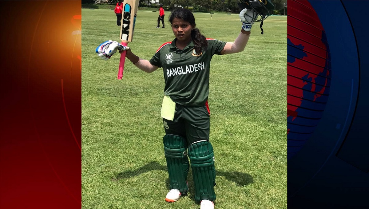 প্রমীলা ক্রিকেটে ওয়ানডেতে বাংলাদেশের প্রথম সেঞ্চুরিয়ান শারমিন