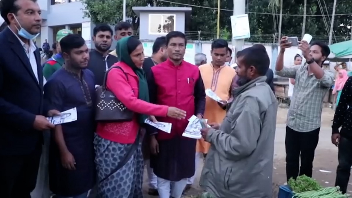 পাহাড়ে প্রথম নারী চেয়ারম্যান প্রার্থী