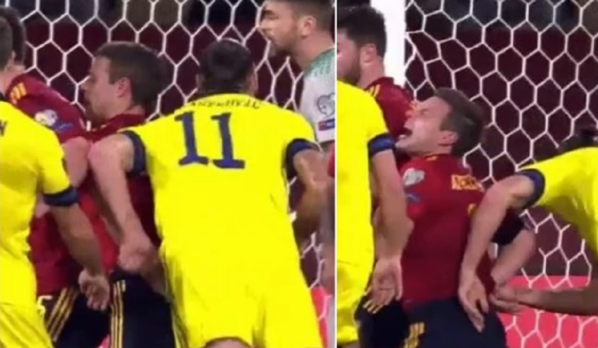 ডি-বক্সে যে ফাউল করেও বেঁচে গেলেন ইব্রাহিমোভিচ (ভিডিও)