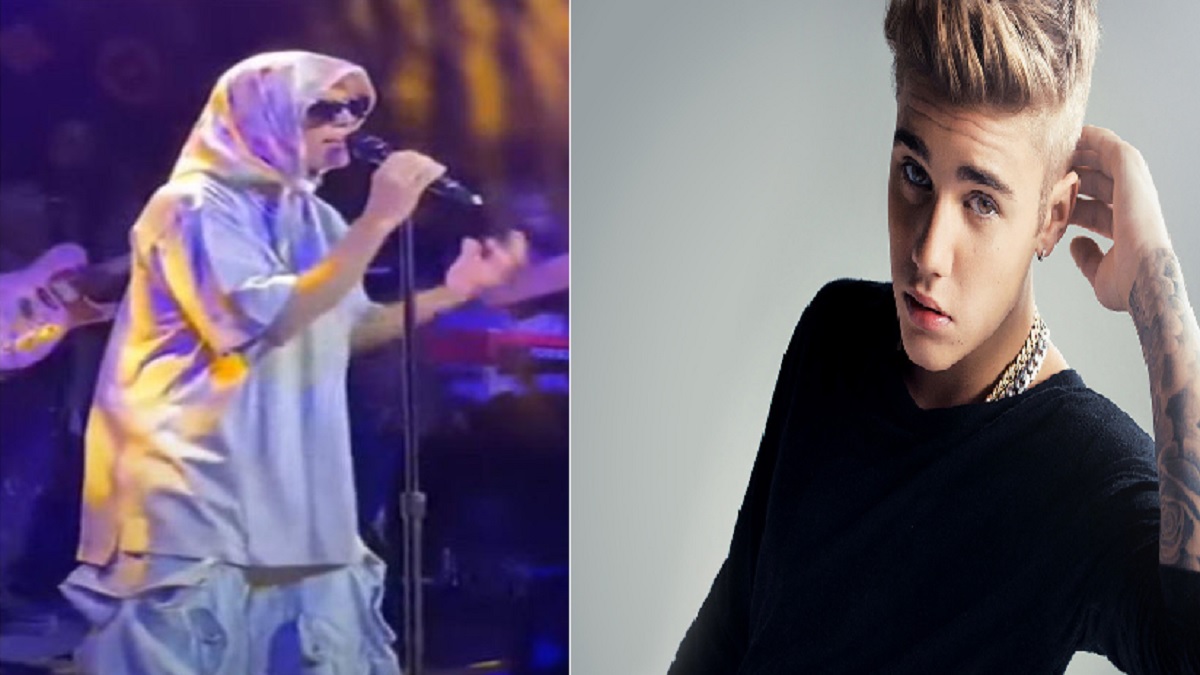 স্কার্ফ পরে গান গাওয়ায় সমালোচিত জাস্টিন বিবার (ভিডিও)