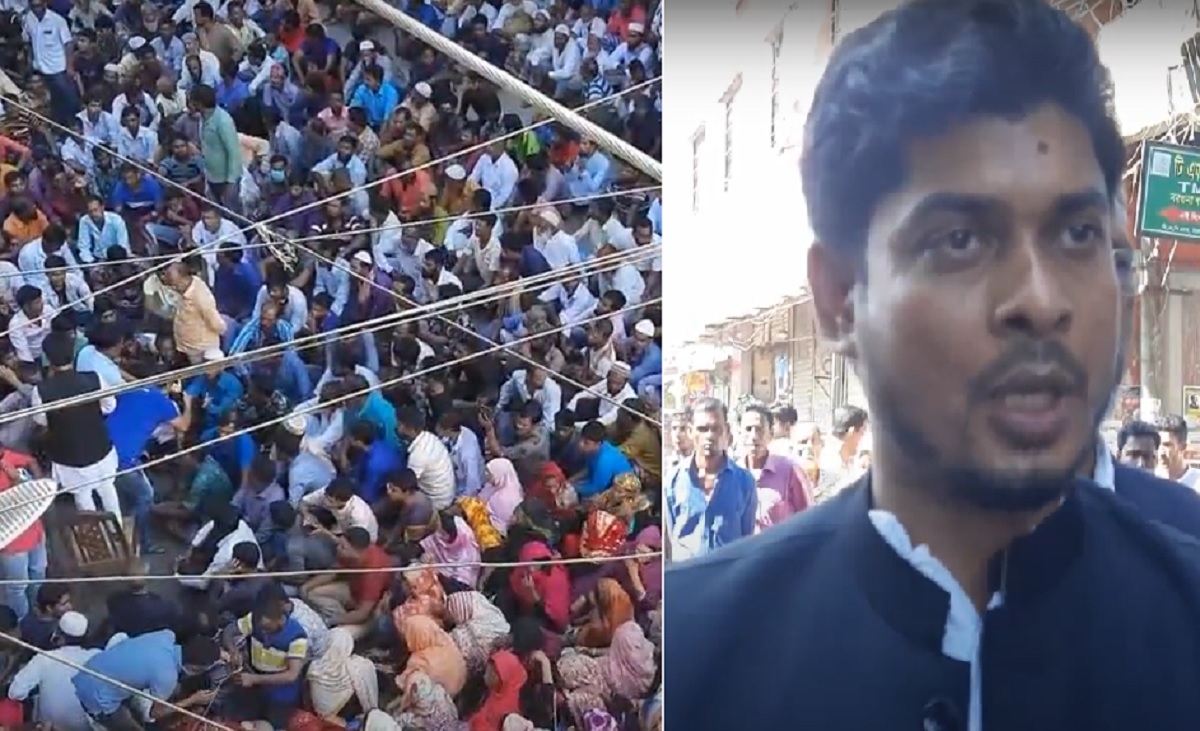 বরগুনায় বিজয়ী ঘোষণার দাবিতে আ.লীগ প্রার্থীর অনশন