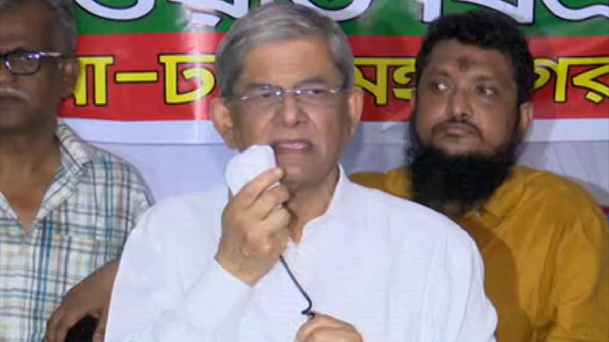 দেশের জনগণের সাথে সরকারের কোনো সম্পর্ক নেই: ফখরুল