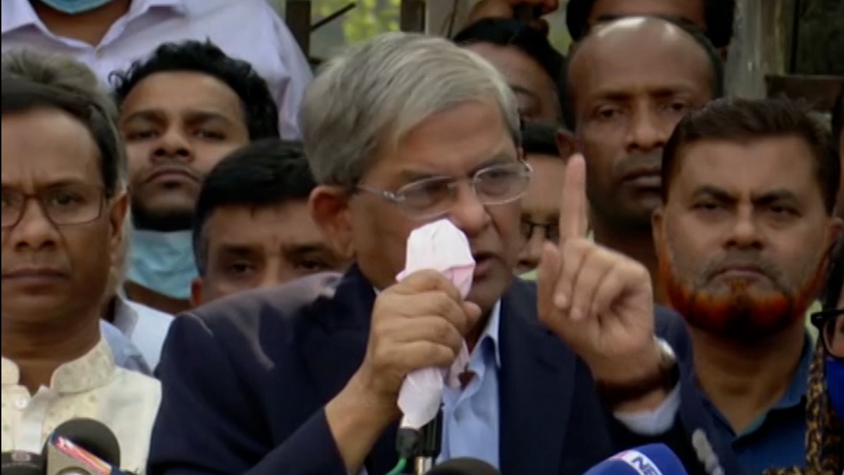 স্বাধীনতা র্যালির মাধ্যমে সরকার পতনের বাণী পৌঁছে দিতে চাই: মির্জা ফখরুল