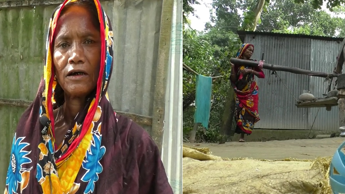 চল্লিশ বছর ধরে ঘানিতে আটকা সুফিয়া বেগমের জীবন