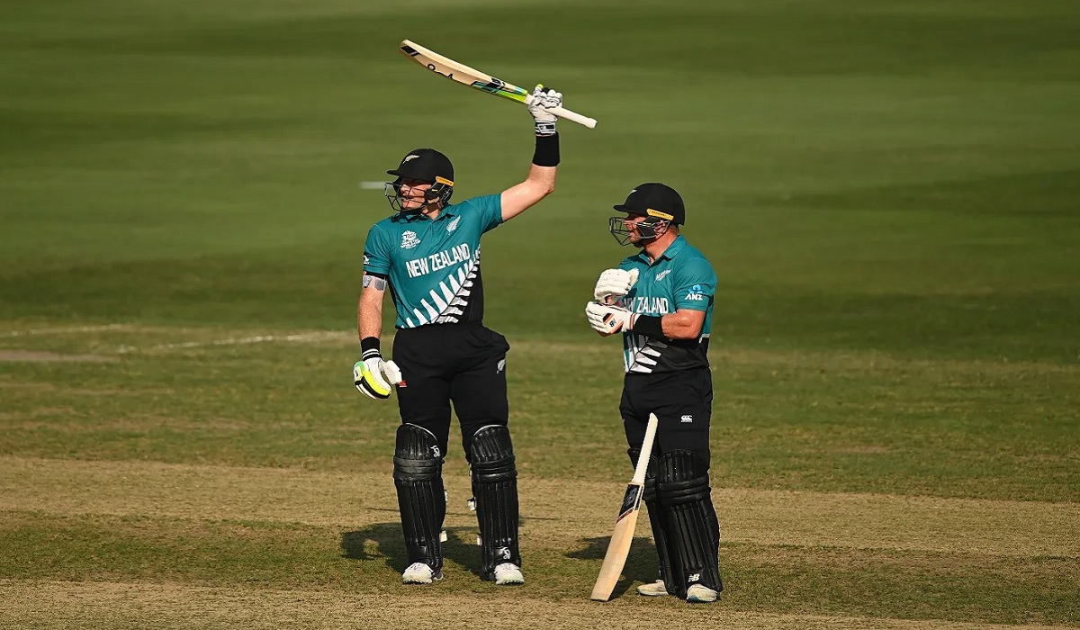 সেঞ্চুরি বঞ্চিত গাপটিলের তাণ্ডবে বড় স্কোর কিউইদের