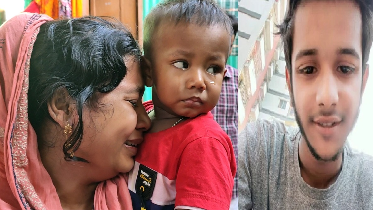 জন্মদিনে বাসচাপায় নিহত মাঈনুদ্দিনের দাফন হলো নানা-নানির কবরের পাশে