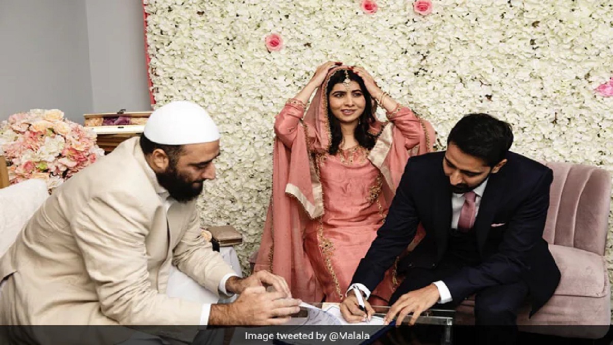 বিয়ে করলেন ‘লোকে কেন বিয়ে করে’ জিজ্ঞাসা করা মালালা