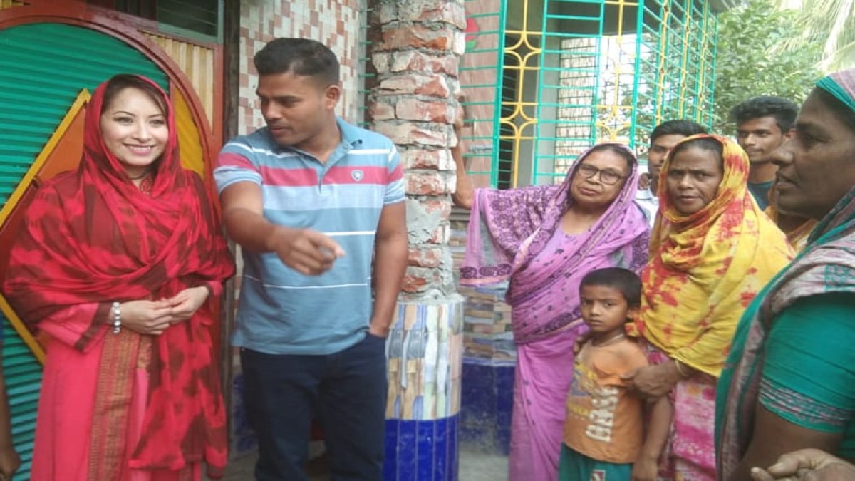 প্রেমের টানে বাংলাদেশে মেক্সিকান তরুণী