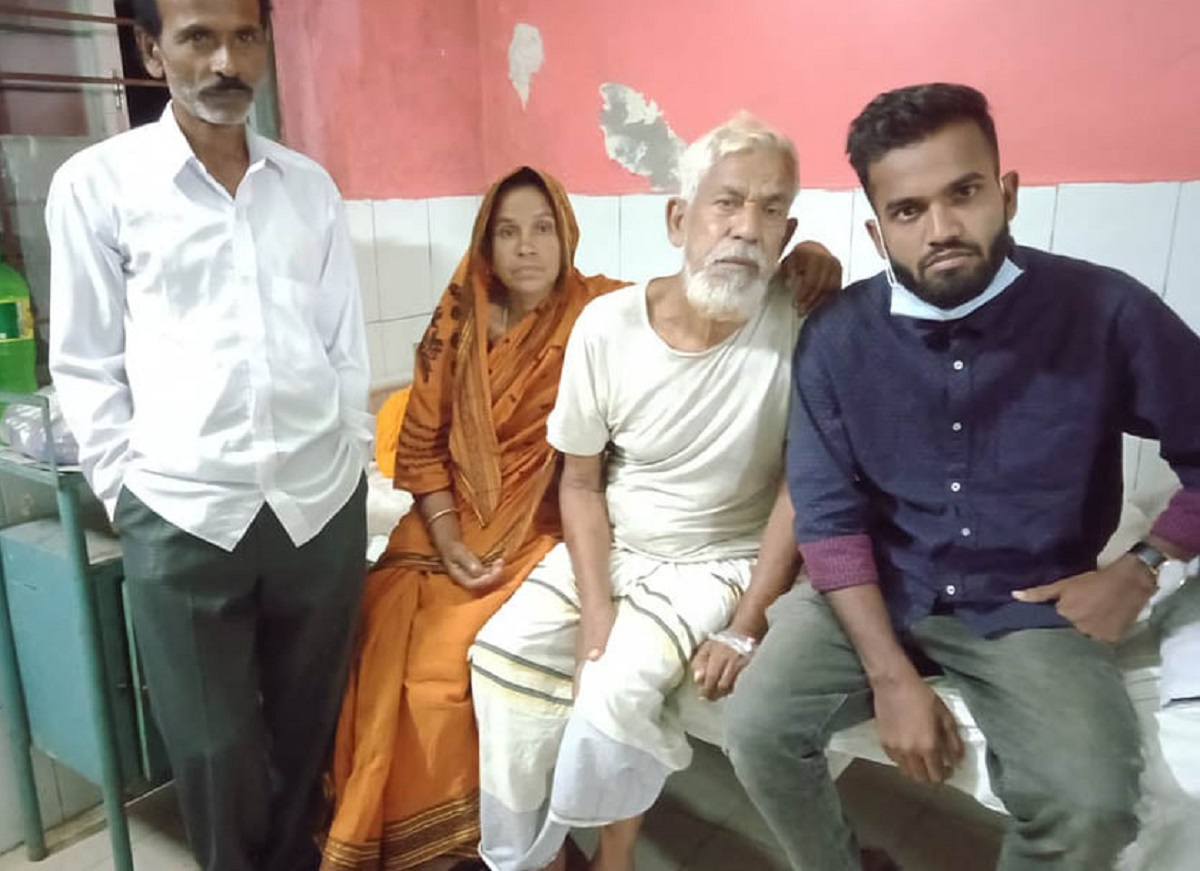 ১৫ দিন পর মিললো অজ্ঞাত সেই বৃদ্ধের পরিবারের খোঁজ