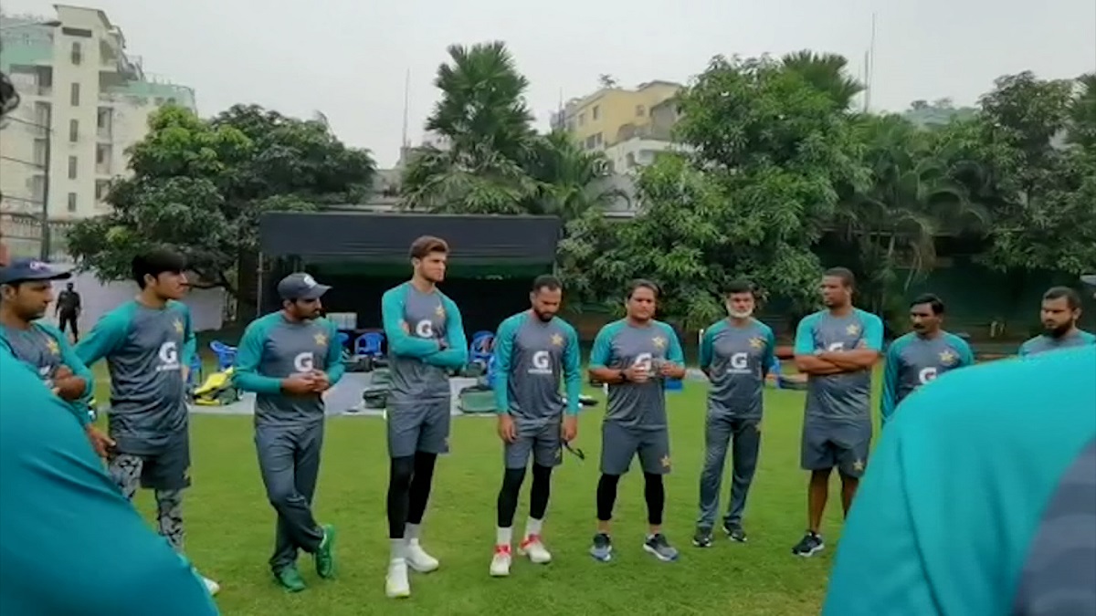 মিরপুরে অনুশীলন করলো পাকিস্তান