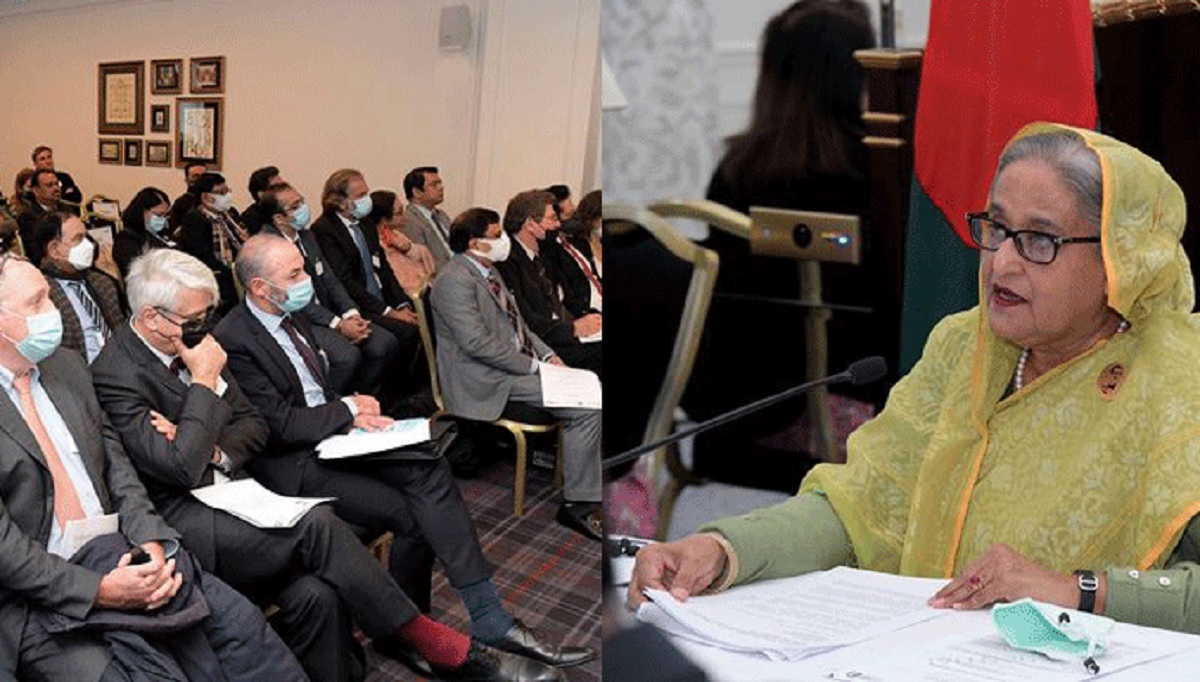 ঢাকা-প্যারিস দ্বিপাক্ষিক বাণিজ্য দ্বিগুণ করার ওপর গুরুত্বারোপ প্রধানমন্ত্রীর