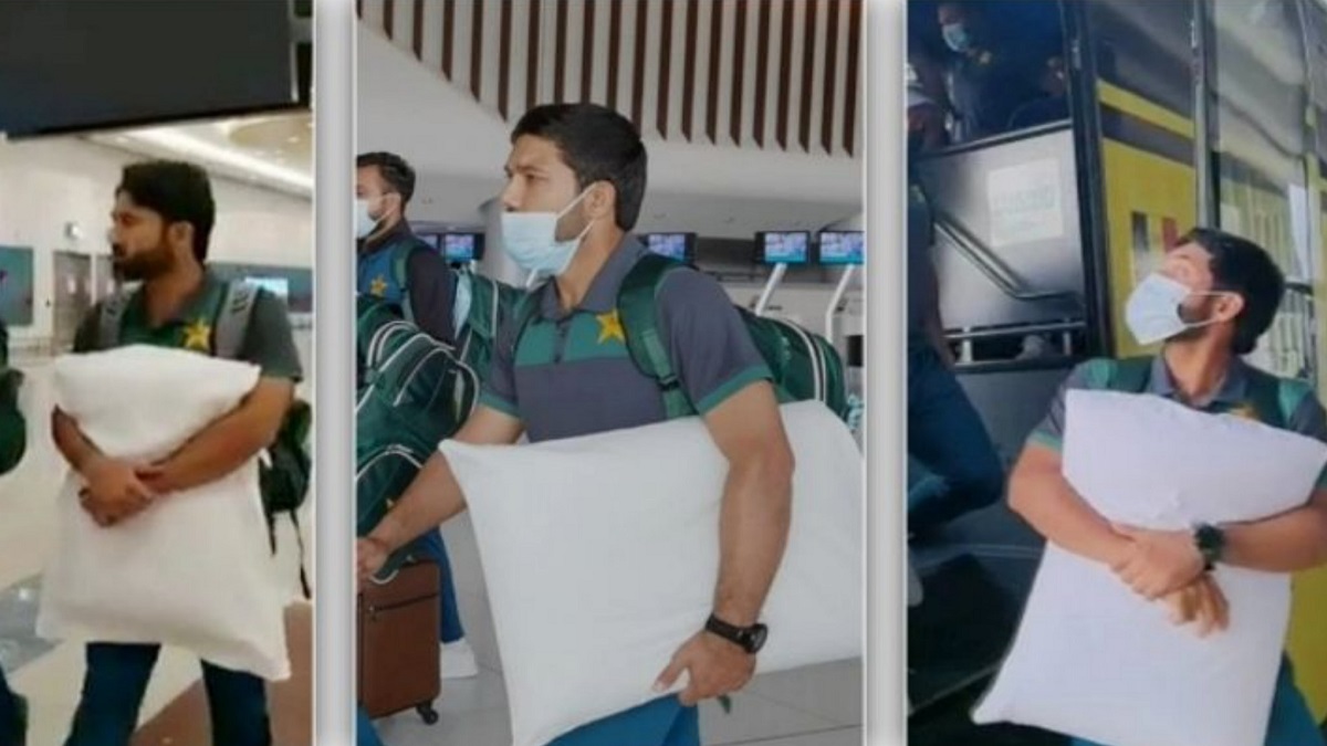 কেন বাংলাদেশে বালিশ নিয়ে আসলেন রিজওয়ান!