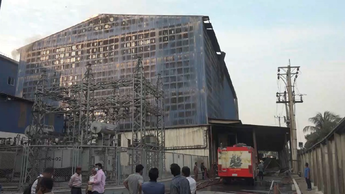 রূপগঞ্জে রাইস মিলে আগুন, আহত ৪