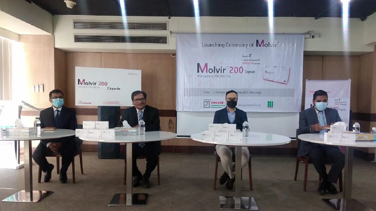শনিবার থেকে বাজারে আসবে করোনার ওষুধ মোলনুপিরাভির