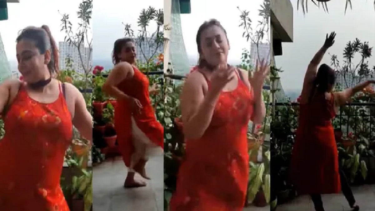 মানিকে মাগে হিতে গানে শ্রীলেখার নাচ ভাইরাল