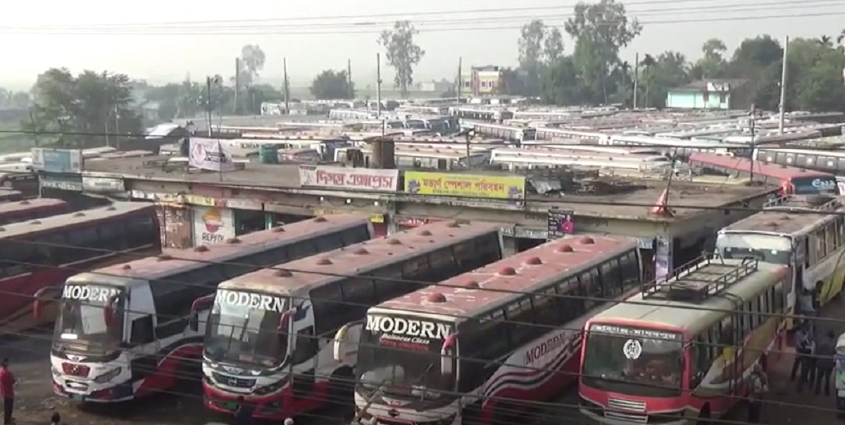 সিলেটে অনির্দিষ্টকালের পরিবহন ধর্মঘট শ্রমিকদের