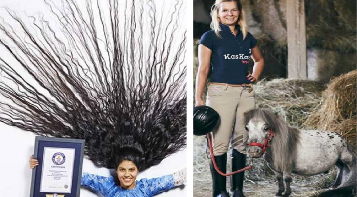 ২২ ইঞ্চির ঘোড়া বা ৫ ফুট লম্বা চুল, জেনে নিন অদ্ভুদ কিছু বিশ্বরেকর্ড