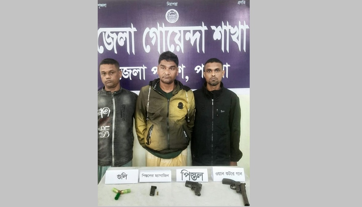 পাবনায় চেয়ারম্যান প্রার্থী হত্যা মামলায় আটক ৩