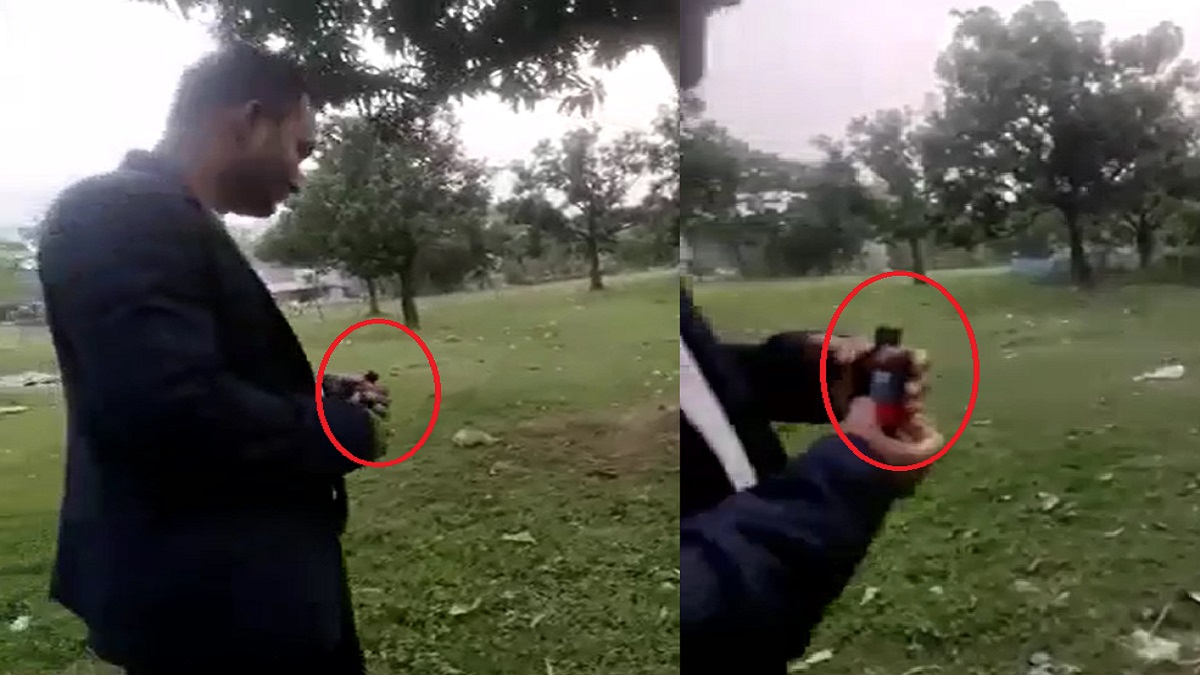 ছাত্রলীগ নেতার হাতে ফেনসিডিলের বোতল, ভিডিও ভাইরাল