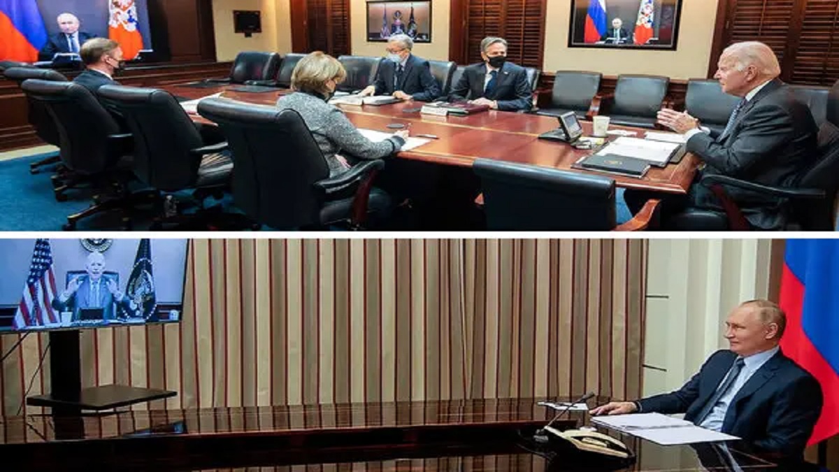 ভিডিও কলে পুতিনকে হুঁশিয়ারি দিলেন বাইডেন