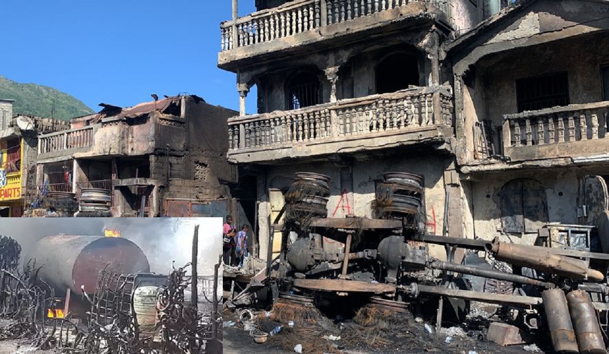 হাইতিতে জ্বালানিবাহী ট্যাংকারের ভয়াবহ বিস্ফোরণে নিহত ৬০, আহত শতাধিক