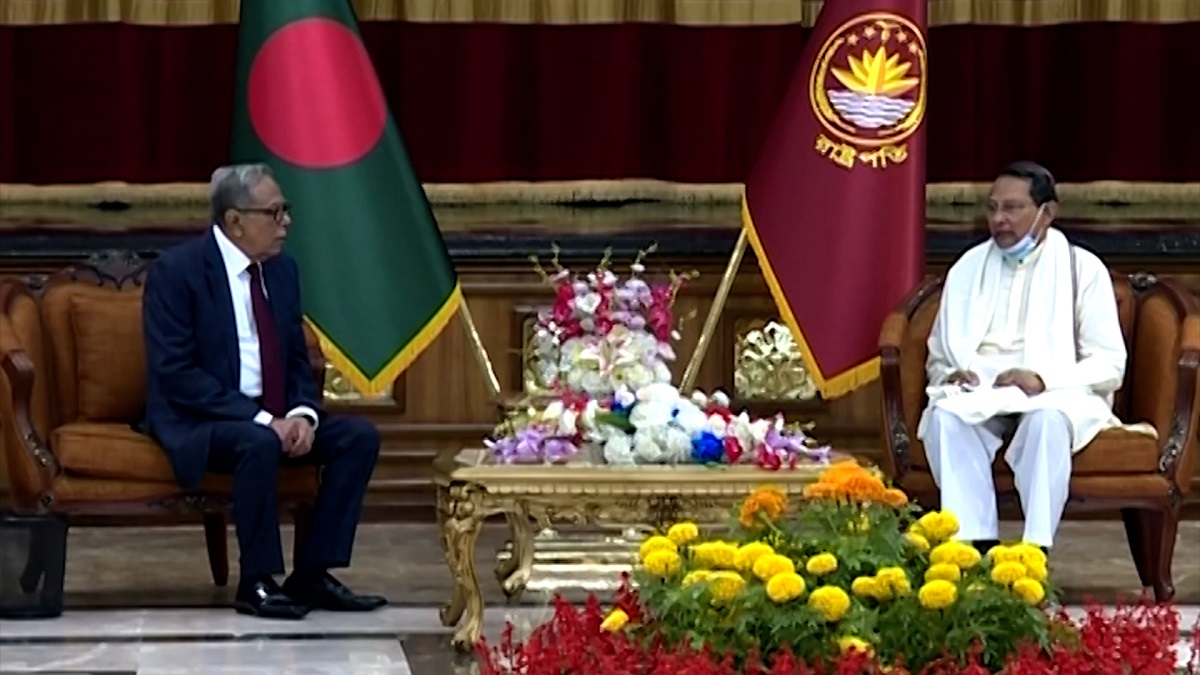 বঙ্গভবনে যা খেলেন জাসদ নেতারা