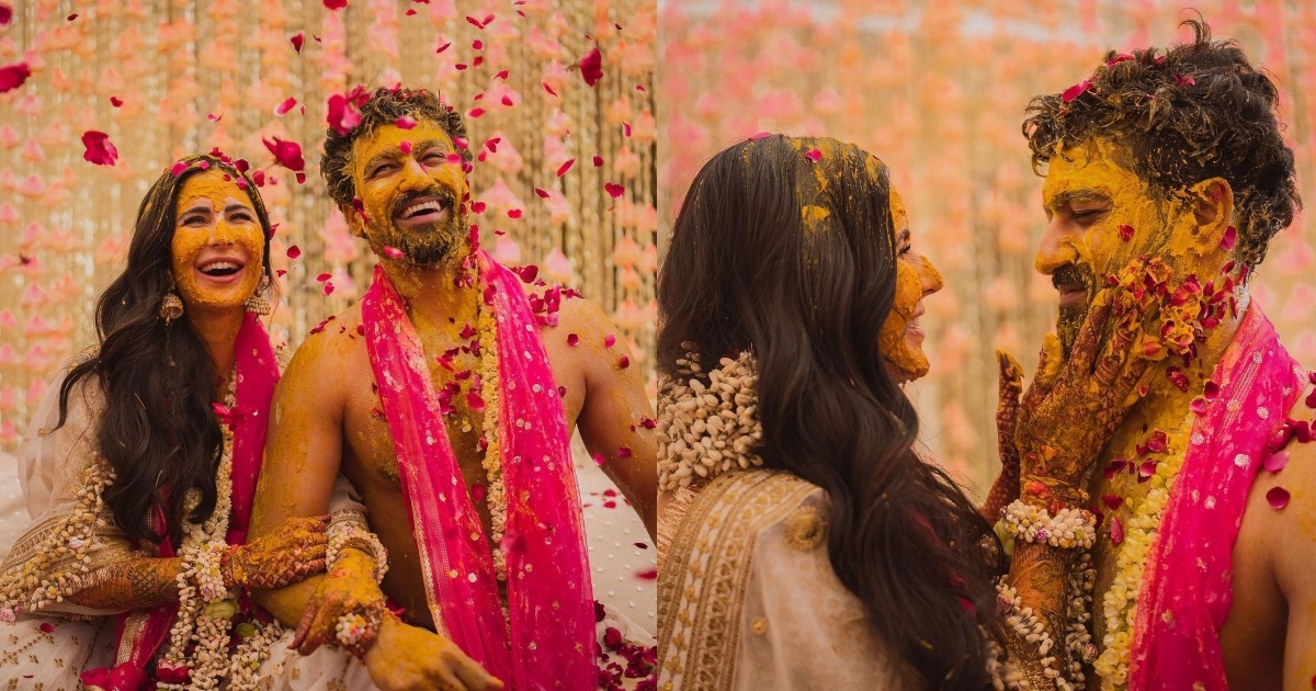 এবার প্রকাশ্যে এলো ক্যাটরিনা-ভিকির হলুদের ছবি